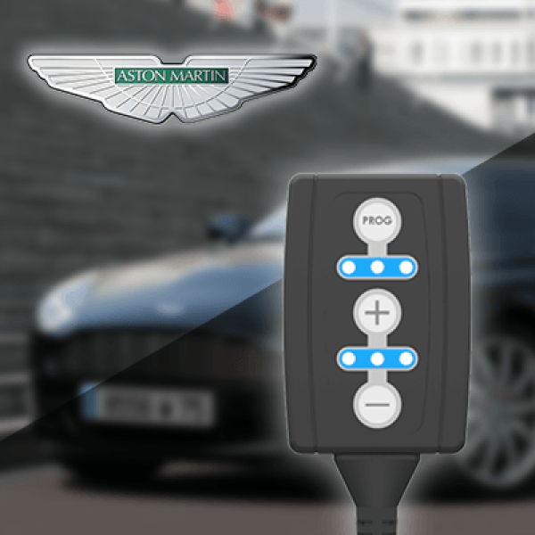 Boîtier additionnel PedalBox pour Aston Martin - CYGNET 2011-2013 - 1.3, 98PS/72kW, 1329ccm