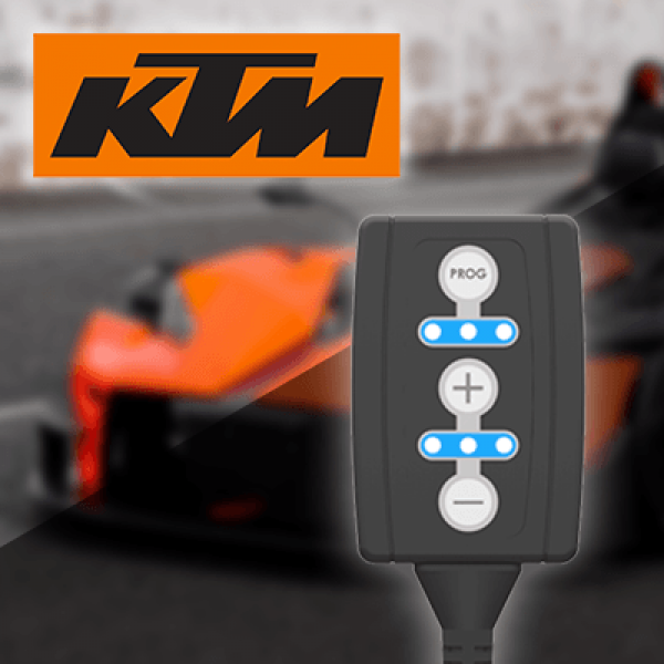 Boîtier additionnel PedalBox pour Ktm - X-Bow Cabriolet 2008-... - 2.0 GT, 286PS/210kW, 1984ccm