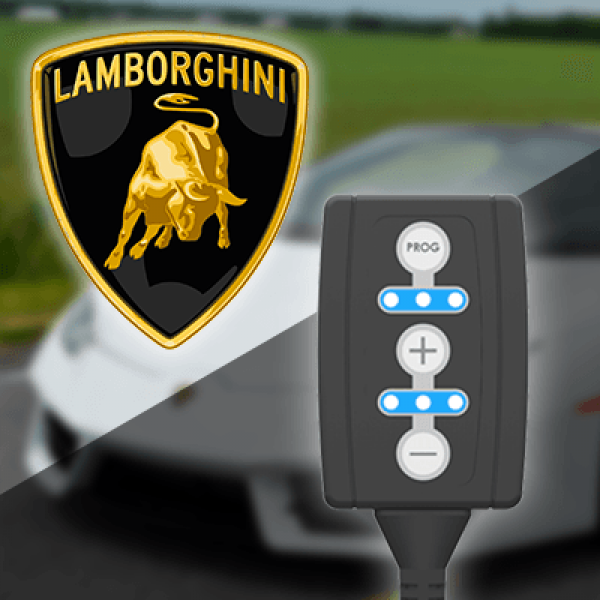 Boîtier additionnel PedalBox pour Lamborghini - GALLARDO SPYDER 2005-... - 5.0, 520PS/382kW, 4961ccm