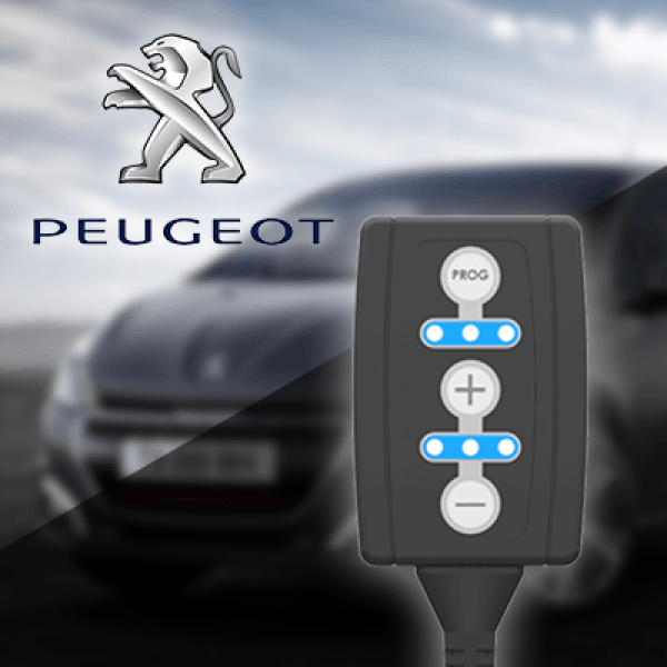Boîtier additionnel PedalBox pour Peugeot - 307 SW (3H) 2002-... - 2.0 HDI 90, 90PS/66kW, 1997ccm