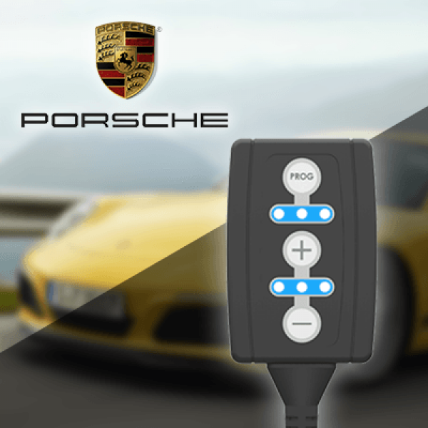 Boîtier additionnel PedalBox pour Porsche - 718 CAYMAN (982) 2016-... - S 2.5, 350PS/257kW, 2497ccm